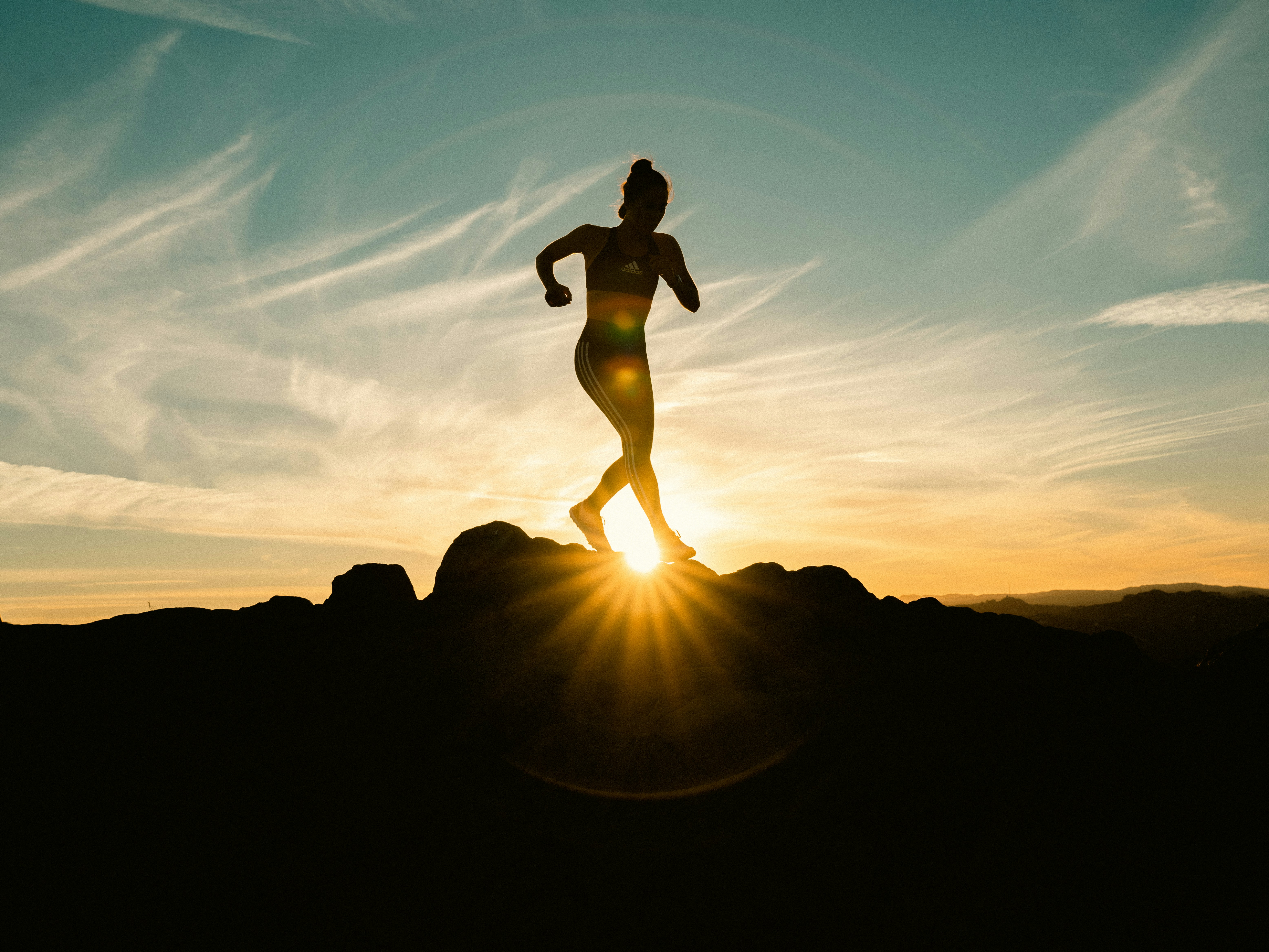 Woman running