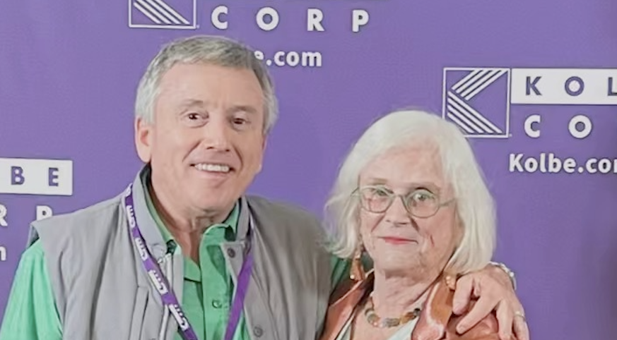 Jerry Lujan and Kathy Kolbe