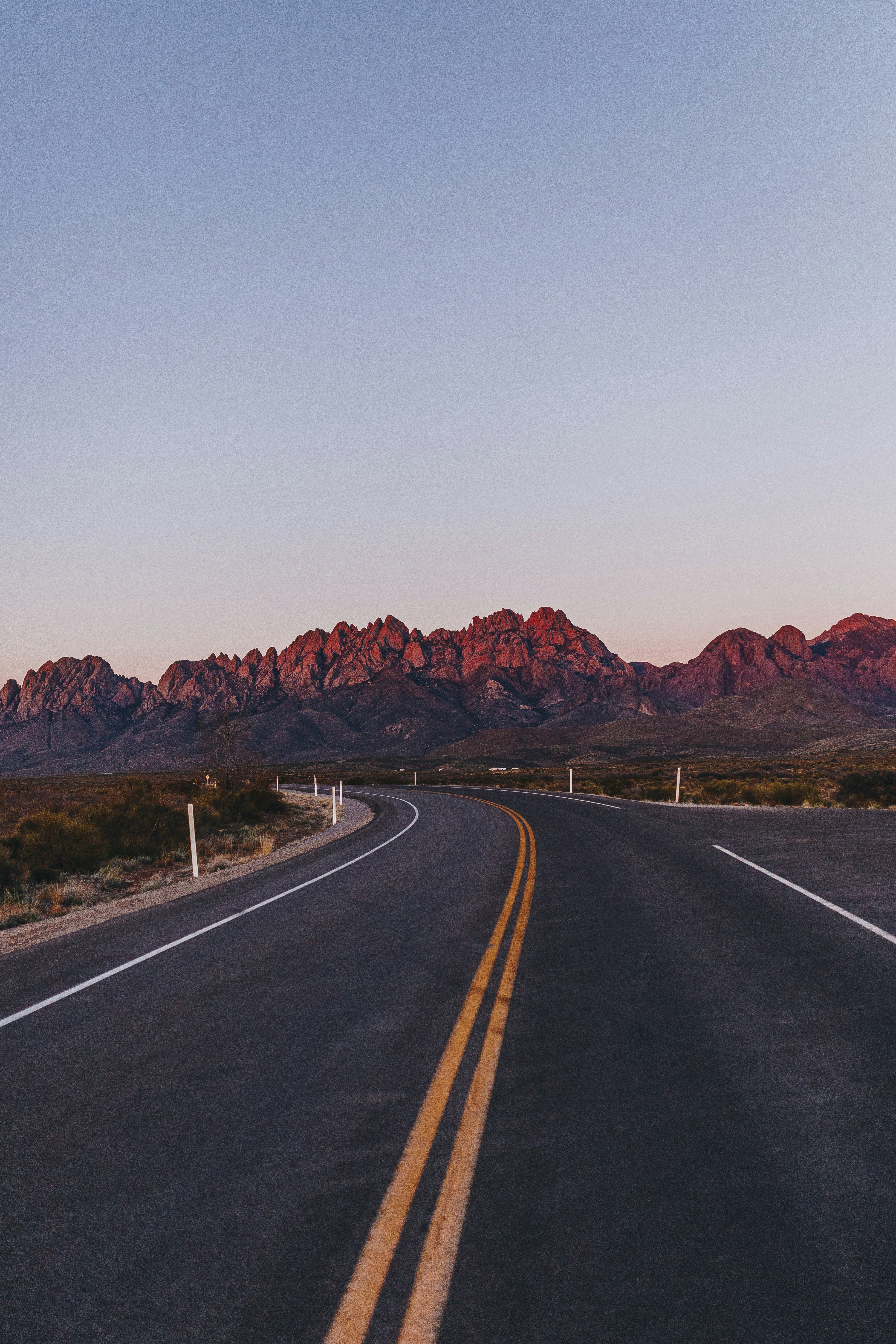 Organ Mountains in Las Cruces New Mexico.